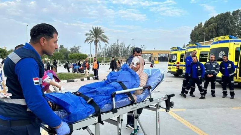 فلسطينية تتلقى العلاج بمستشفى دمياط: «مصر دعمتنا في أصعب لحظاتنا»