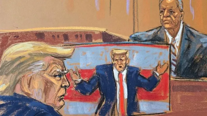 قاض في نيويورك يغرّم ترامب ويهدد بحبسه