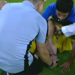 انهيار وبكاء رونالدو بعد خسارته لقب كأس ملك السعودية مع النصر (فيديو)