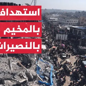 طائرات الاحتلال تطلق الرصاص الحي على سكان المخيم الجديد بالنصيرات