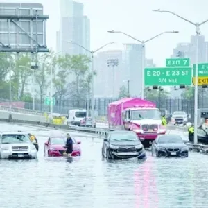 إعلان حالة الطوارئ في ولاية فلوريدا الأمريكية بسبب الأمطار الغزيرة