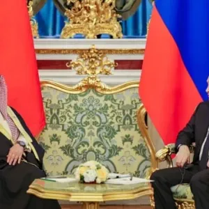 الملك يعقد جلسة مباحثات مع فخامة الرئيس الروسي في الكرملين