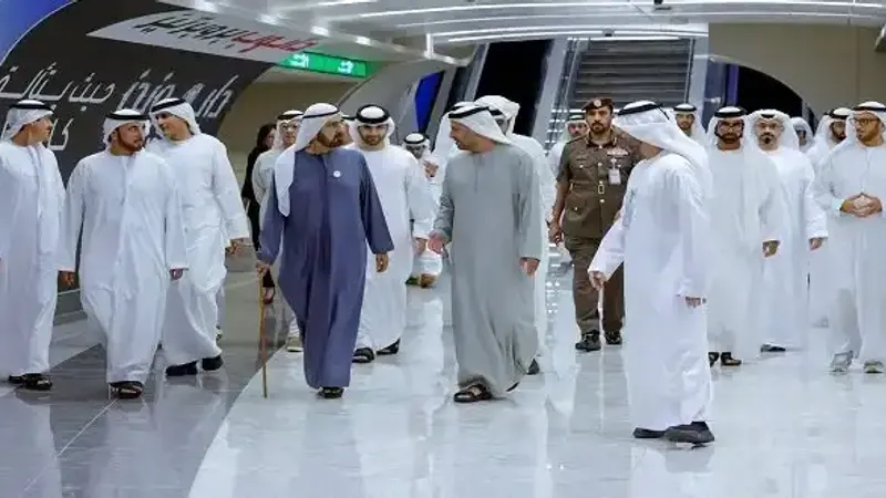 بالصور.. محمد بن راشد يزور مطار زايد الدولي في أبوظبي اليوم