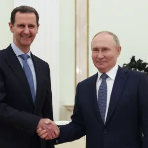الرئيس الروسي يستقبل نظيره السوري في موسكو
