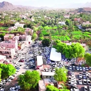 الإقبال والتنوع يتجليان في هبطات عيد الأضحى بسلطنة عمان