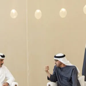 رئيس الدولة وأمير قطر يبحثان مقترحات الرئيس الأمريكي بشأن الأزمة في قطاع غزة
