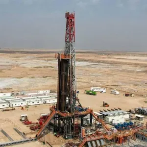 تدشين أكبر جهاز حفر بالعراق في حقل مجنون النفطي