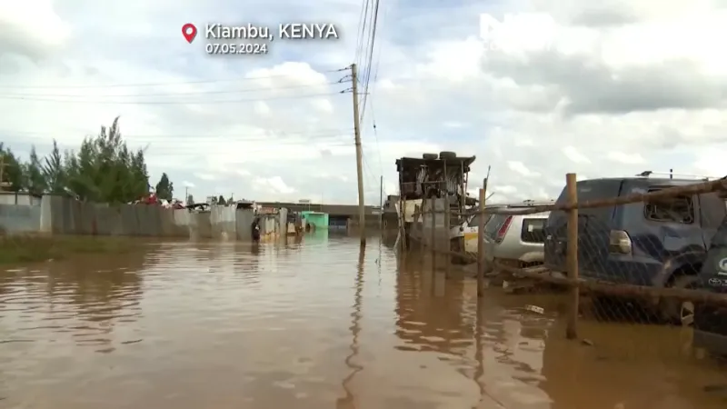 فيديو. الفيضانات تستمر في حصد الأرواح في كينيا