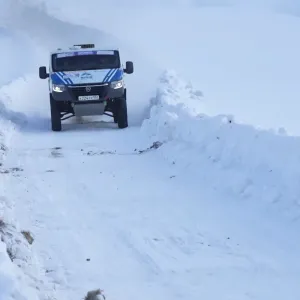 مشاهد من سباق الرالي وسط الثلوج في مقاطعة لينينغراد الروسية