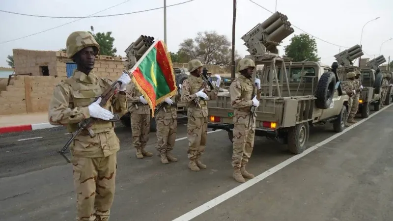 الجيش الموريتاني يجري مناورات عسكرية على الحدود مع مالي