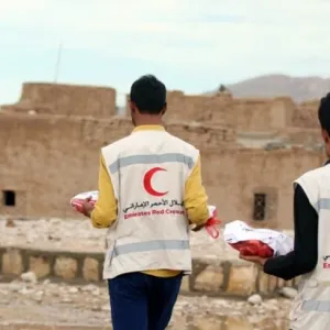 الهلال الأحمر الإماراتي ينفذ مشروع الأضاحي في أم جرس التشادية