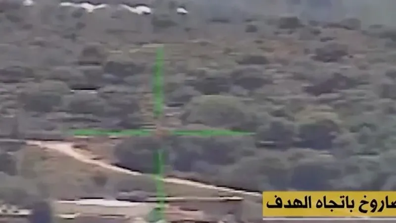 عبر "𝕏": لقطات نشرها حزب الله توثق لحظة استهدافه بمُسيرة موقعًا عسكريًا إسرائيليًا موقعًا 19 جريحًا...