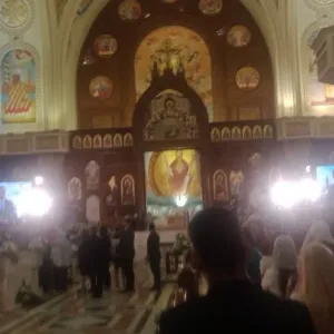 بدء قداس عيد القيامة برئاسة البابا تواضروس في الكاتدرائية المرقسية