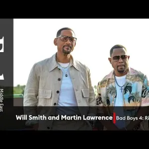 Hollywood Superstars Will Smith and Martin Lawrence Premiere Bad Boys 4 In Dubai