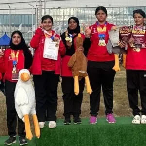 «الشارقة للمرأة» يحصد 11 ميدالية في «دولية كازاخستان» للقوس والسهم