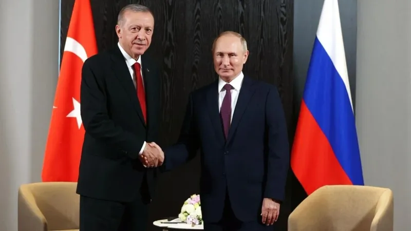 أردوغان: اتفقنا مع الرئيس بوتين على قيامه بزيارة لتركيا ولكن لم يتحدد الموعد بعد