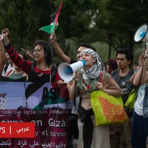 امتدت المظاهرات الطلابية التضامنية مع الفلسطينيين في أنحاء العالم، لتصل إلى الجامعات في المكسيك وفرنسا وسويسرا وأستراليا وحتى الهند.