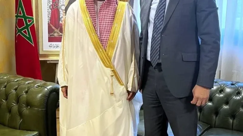 رئيس المراسم بوزارة الشؤون الخارجية المغربية يتسلم البراءة القنصلية للقنصل العام للبحرين في مدينة العيون