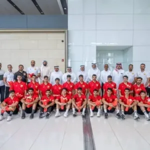 استقبال منتخب ناشئي اليد بعد تأهلهم لكأس العالم 2025