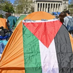 اتساع التظاهرات المؤيدة للفلسطينيين إلى جامعات أمريكية جديدة