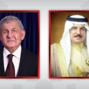 الملك يتبادل التهاني مع الرئيس العراقي بمناسبة قرب حلول عيد الفطر المبارك