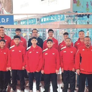 8 لاعبين بمنتخب الطاولة في «تونس والجزائر»