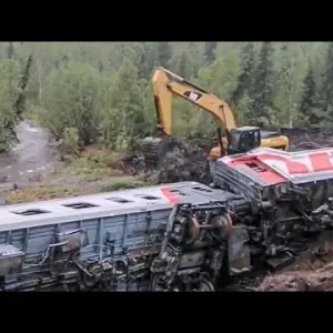 خروج قطار عن مساره في روسيا يتسبب بوفاة 3 أشخاص وإصابة العشرات
