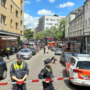 شاهد: الشرطة الألمانية تطلق النار على رجل هدد عناصرها بفأس وعبوة حارقة في هامبورغ