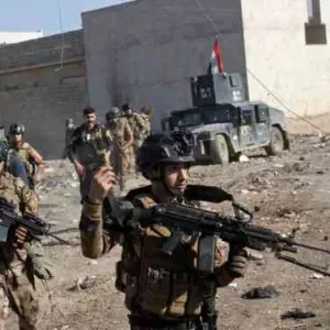 قوة من الجيش العراق تتصدى لتعرض شنه عناصر داعش في مخمور