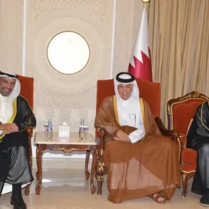 وزير الخارجية الكويتي يصل الدوحة