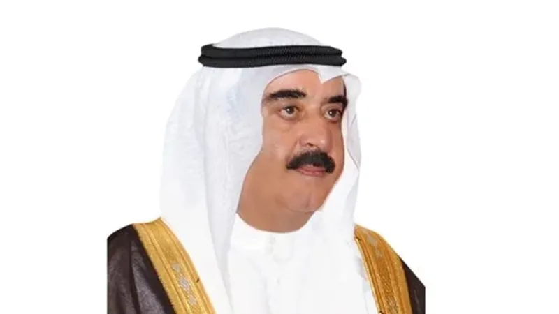 حاكم أم القيوين يعزي خادم الحرمين في وفاة والدة الأمير منصور بن سعود