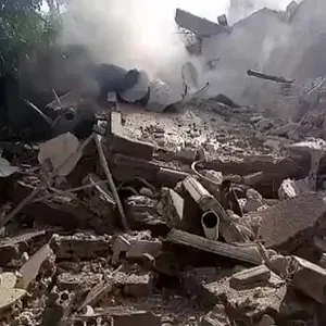 بالفيديو: قصف منزل... ودمار كبير