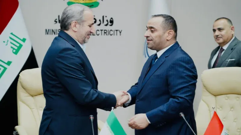 العراق يوقع عقداً لتوريد الغاز مع إيران لمدة 5 سنوات