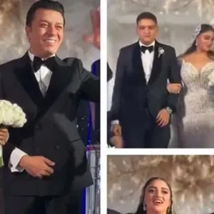 محمد رمضان وعزيز مرقة.. نجوم الفن في حفل زفاف ابنة مصطفى كامل