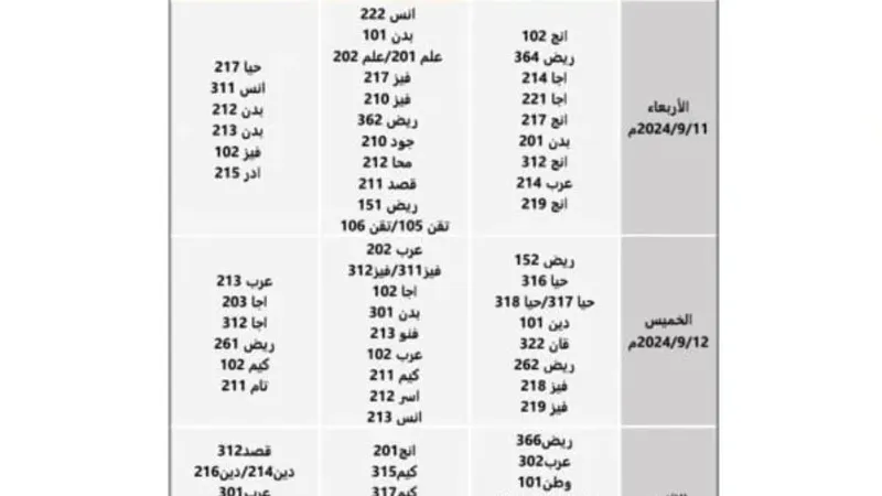 "التربية" تنشر جدول امتحانات الدور الثالث للتعليم الثانوي العام