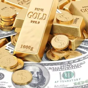 الذهب يتراجع متأثراً بقوة الدولار وترقب بيانات التضخم الأمريكية