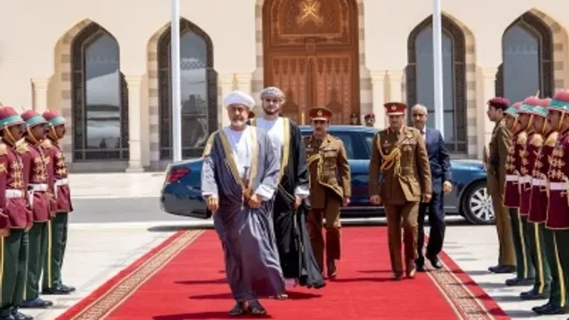 جلالة السلطان المعظم يتوجه إلى المملكة الأردنية الهاشمية