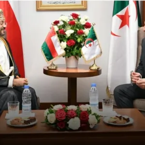 وزير الخارجية يلتقي مسؤولًا جزائريًّا